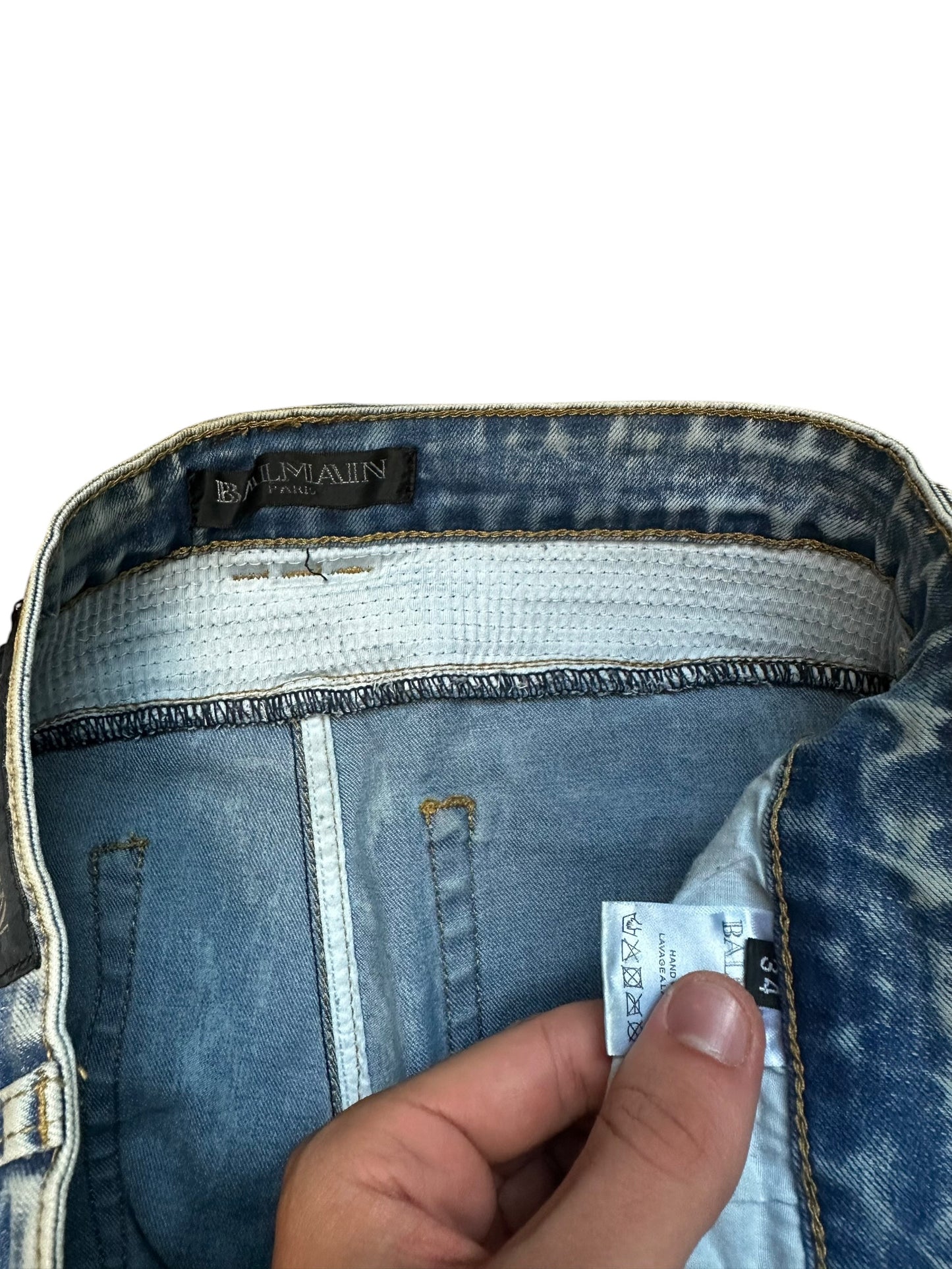 Balmain Biker Jeans (L)