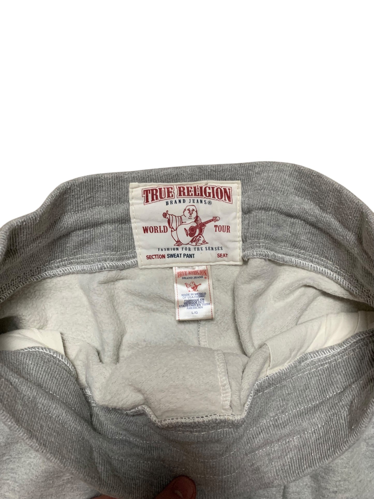 True religion big stitch joggers (L)