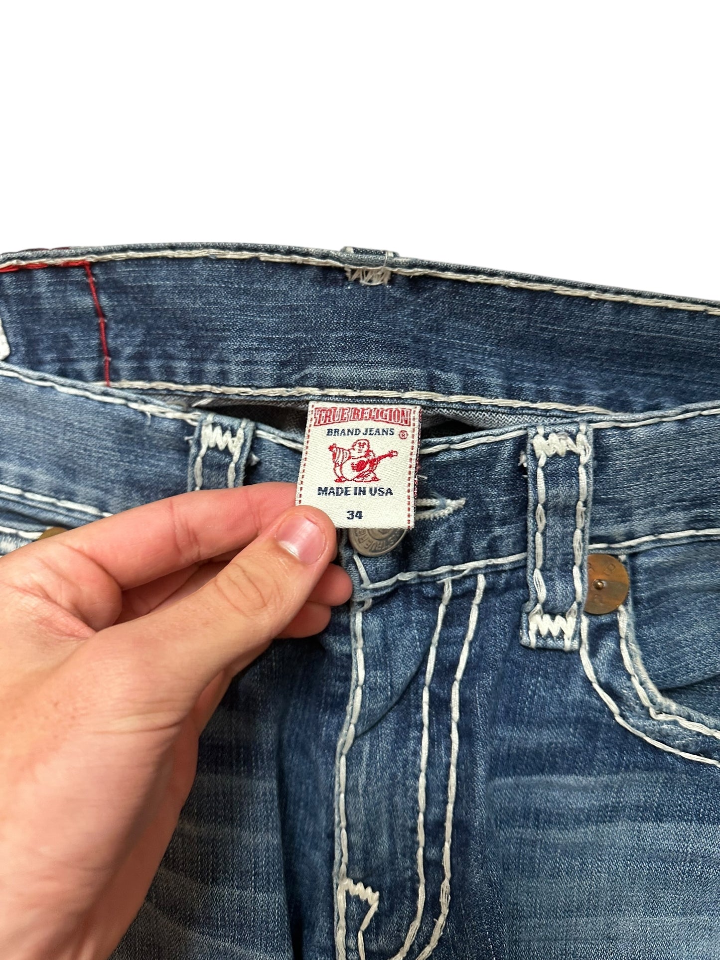 True Religion Big Stitch Jeans (L)