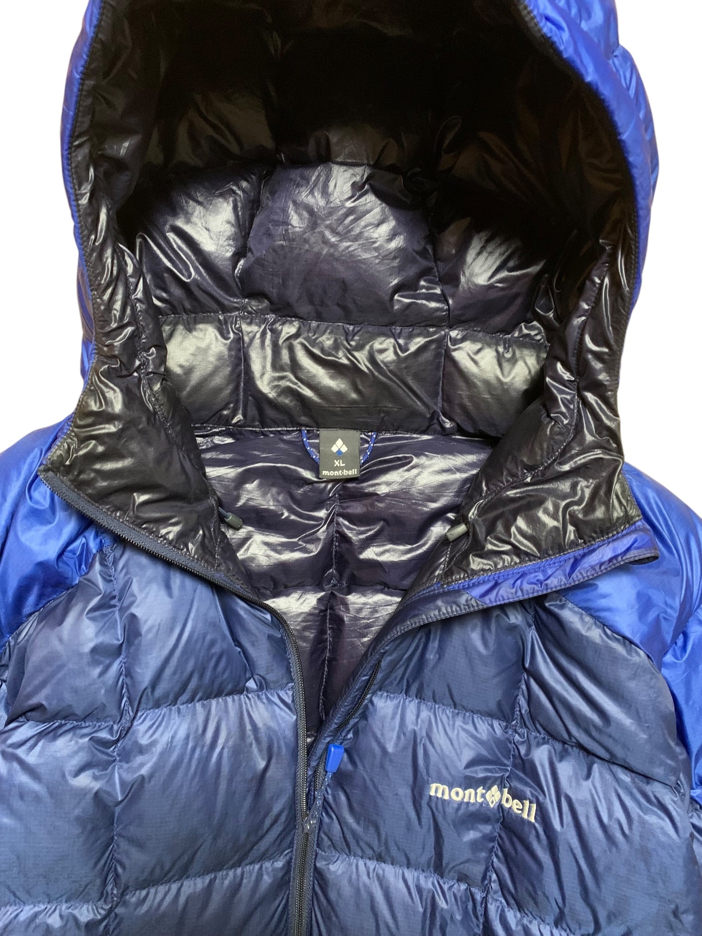 Montbell two tone puffer jacket (XL)