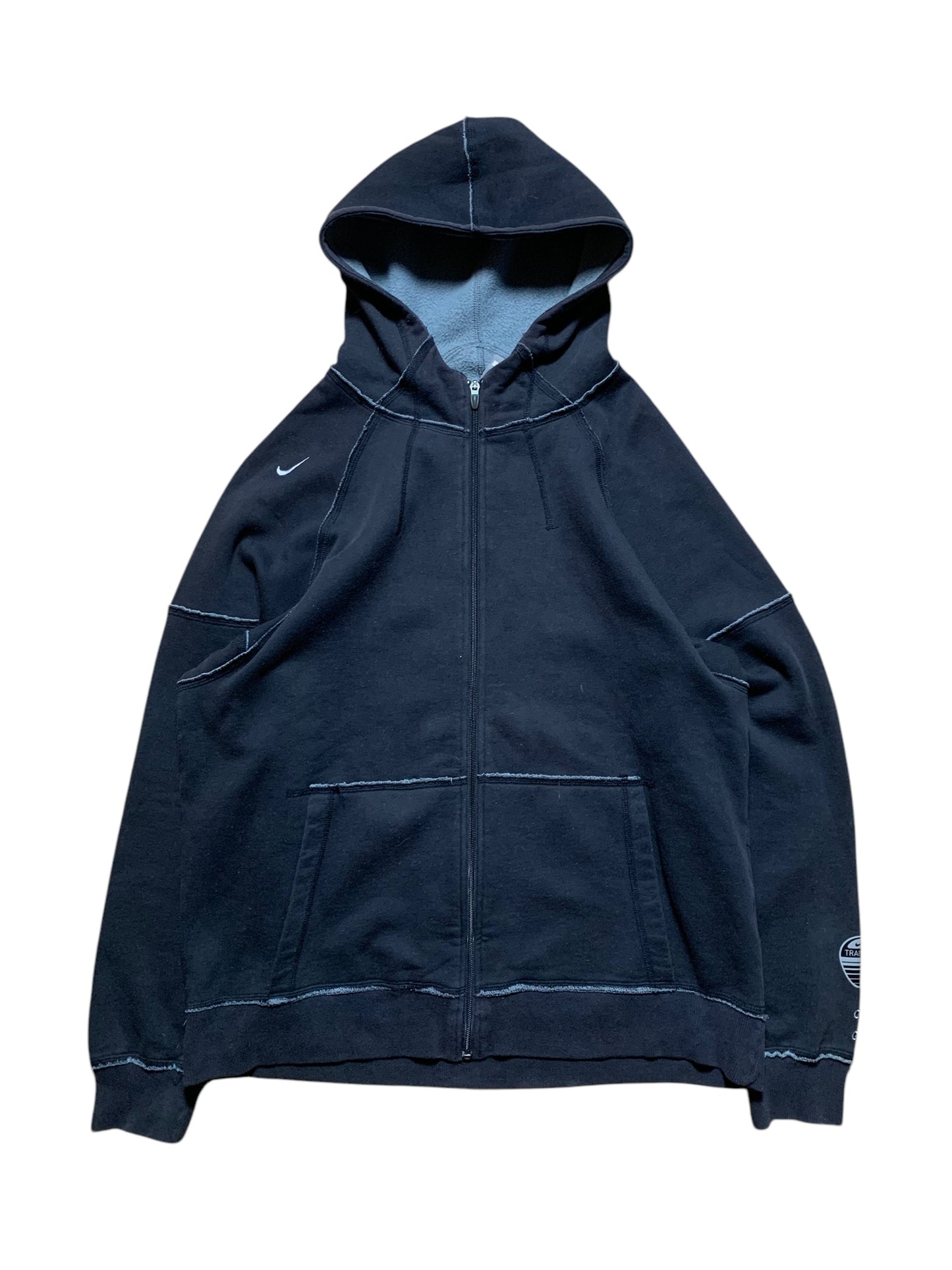 Nike mp3 zip up hoodie (L)