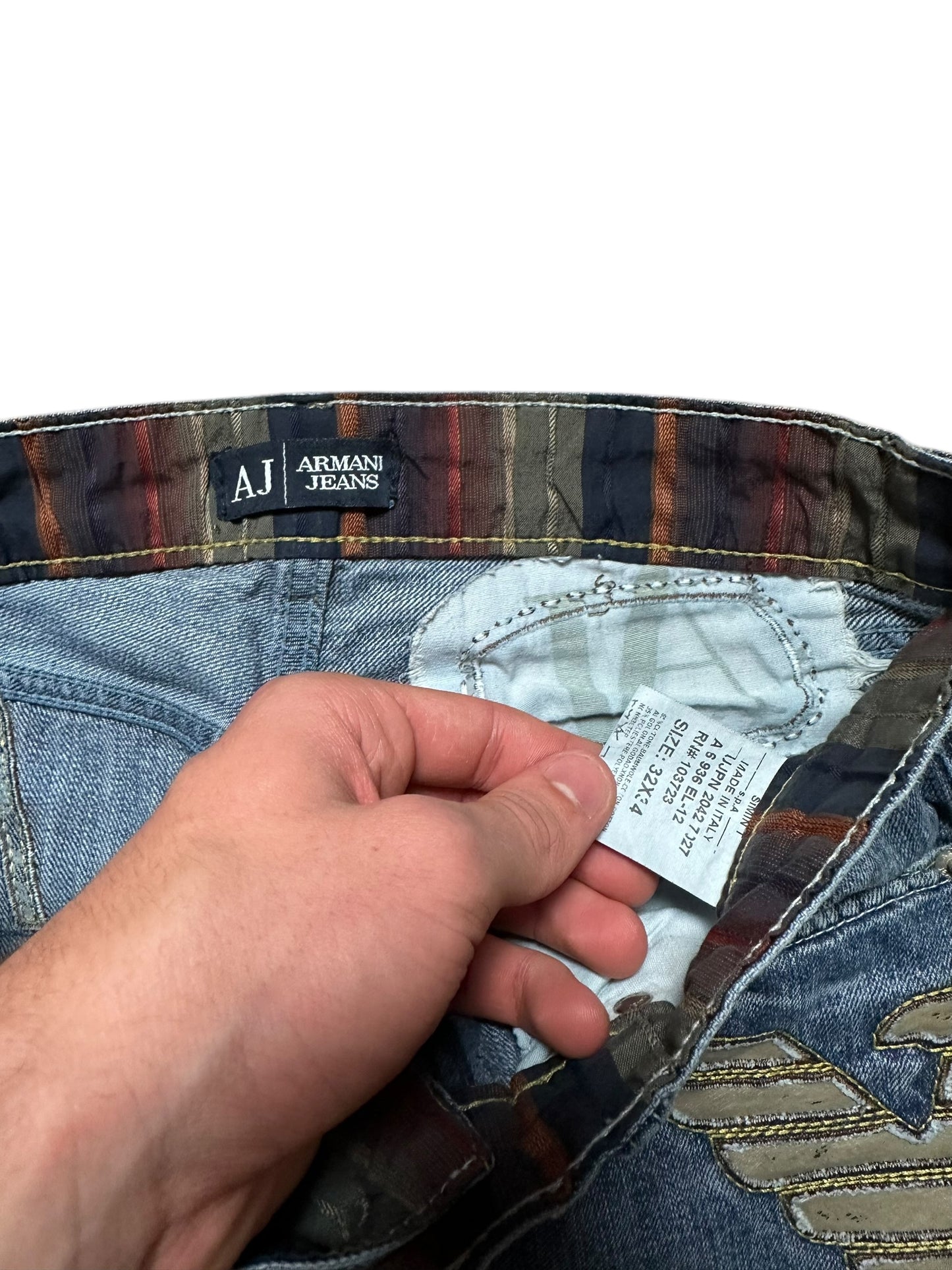 Armani gull jeans (M)