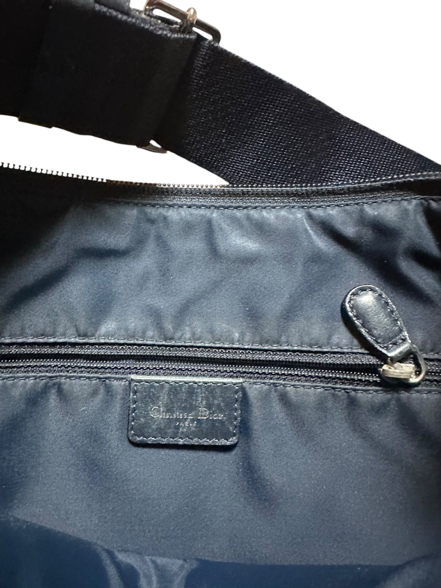 Dior monogram shoulder bag