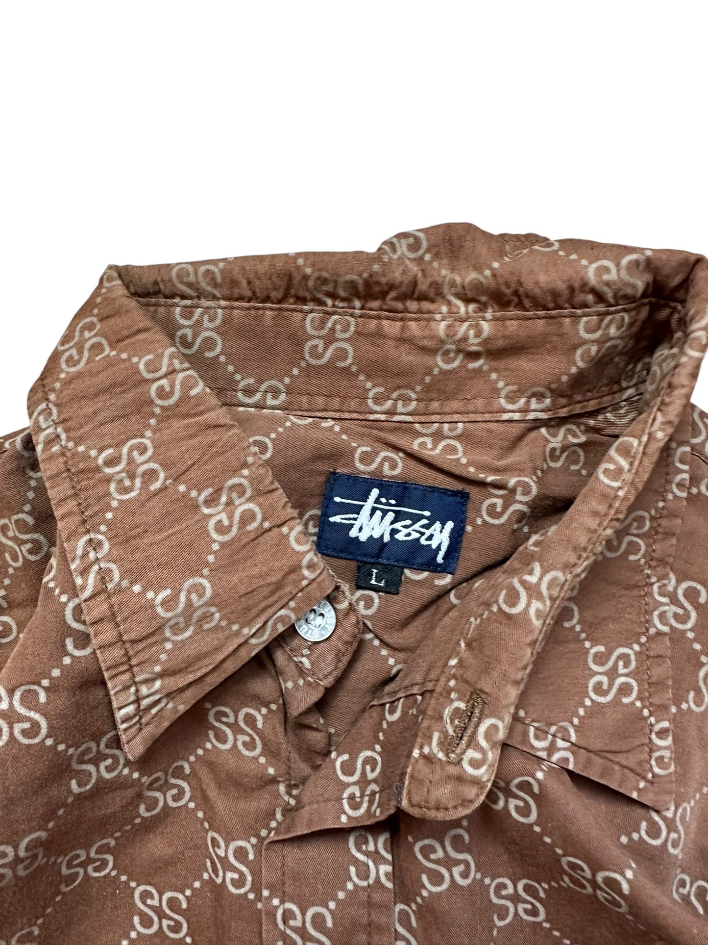 Stussy Monogram Shirt (L)