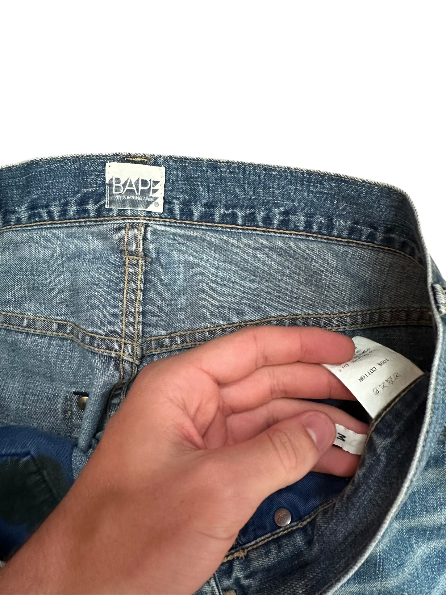 Bape ‘Sad Face’ Jeans (M)