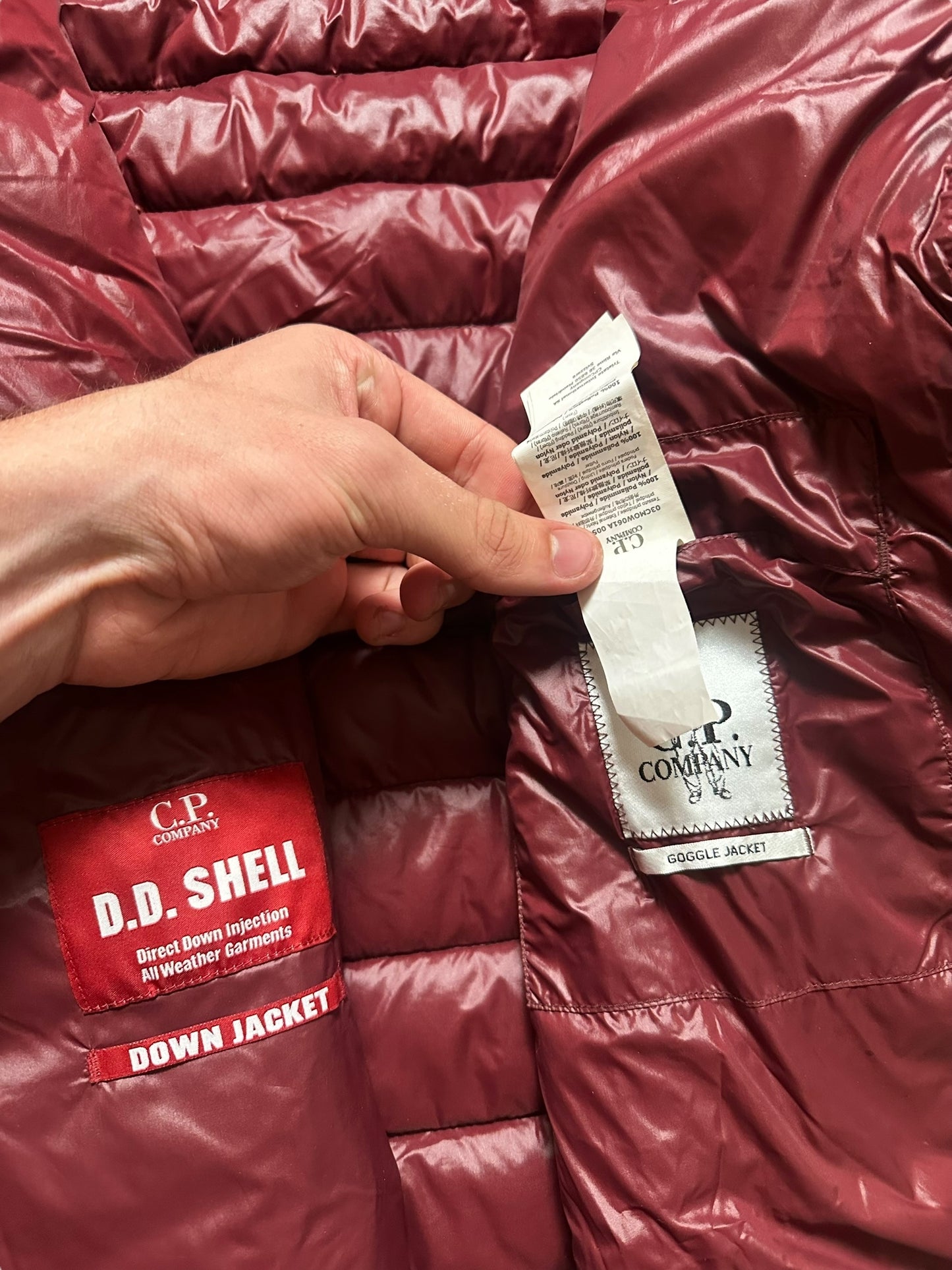 CP Company DD Puffer Jacket (M)