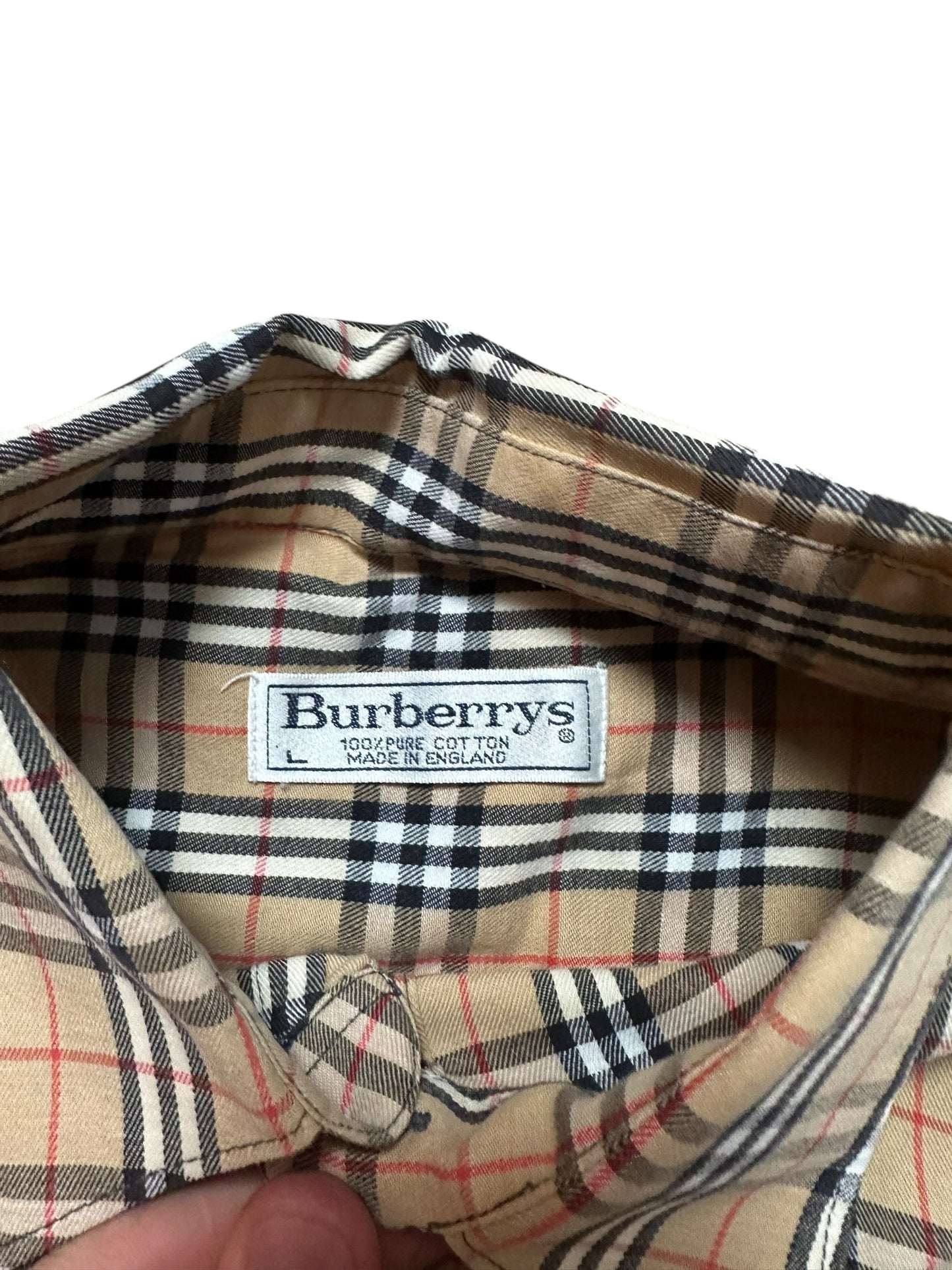 Burberry Button Shirt (L)