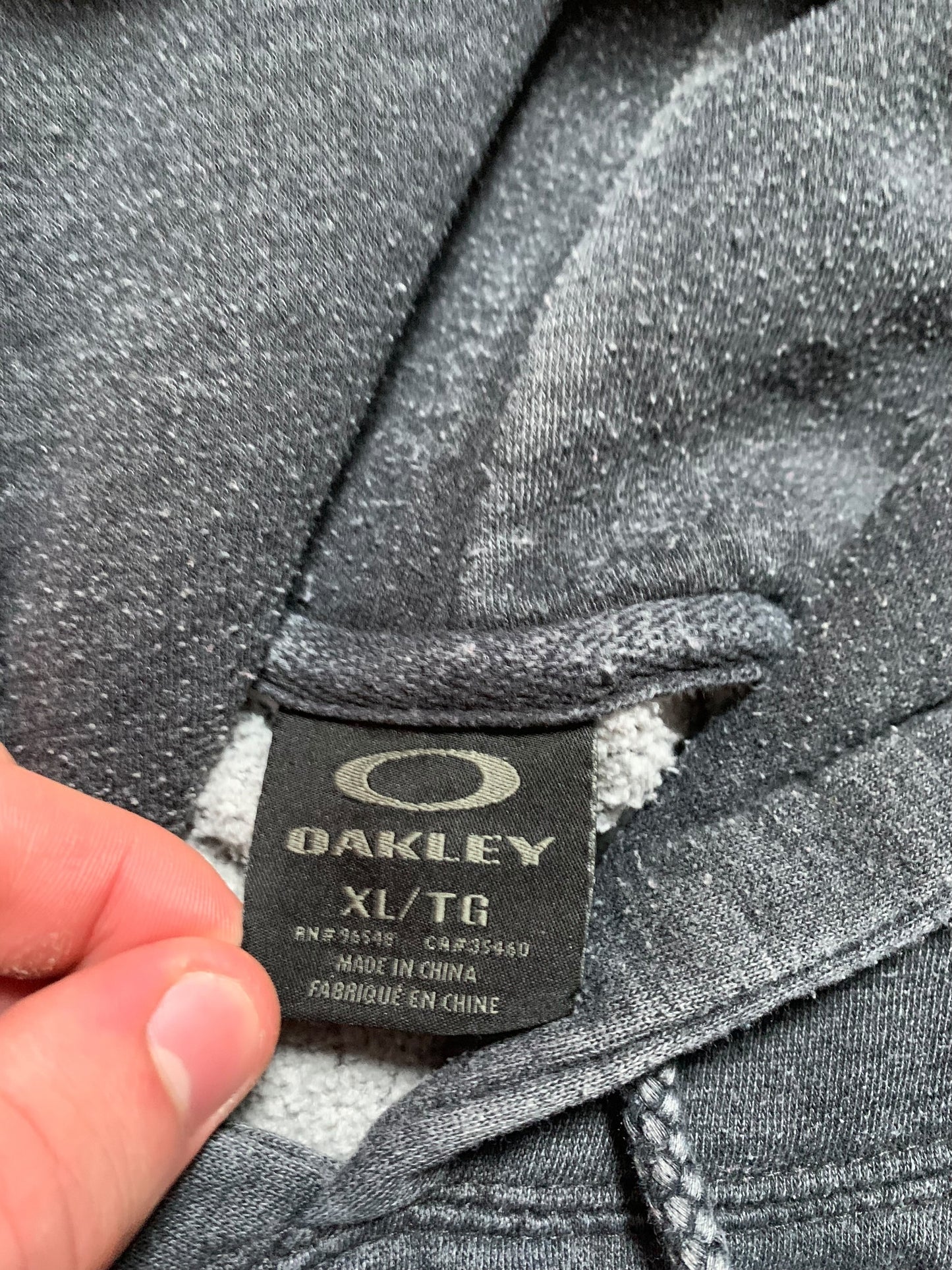 Vintage Oakley x yankees hoodie (XL)