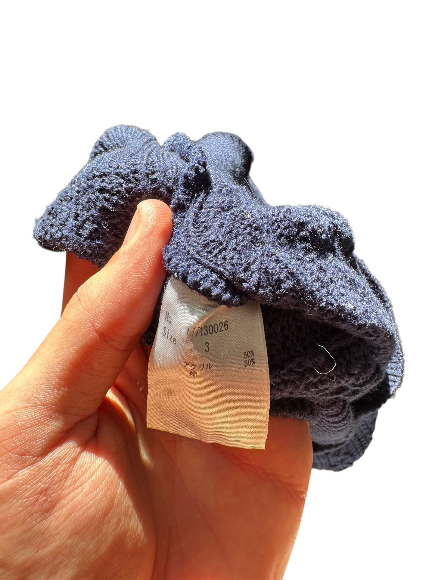 Number (N)ine Cable Knit (M)