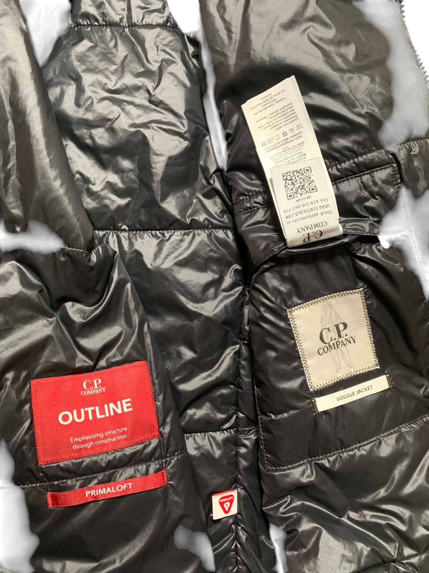 CP Company primaloft outline puffer jacket (XL)