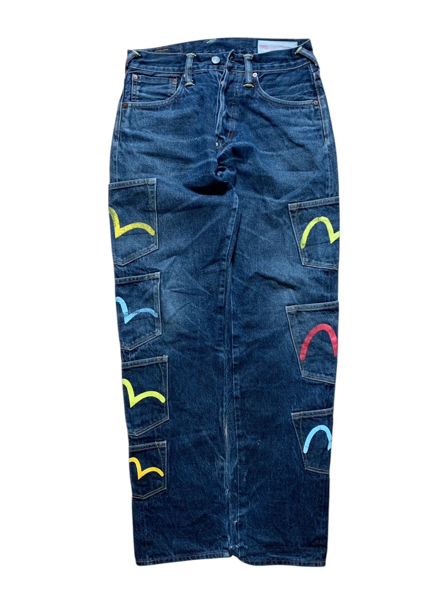 Evisu multipocket jeans (S)