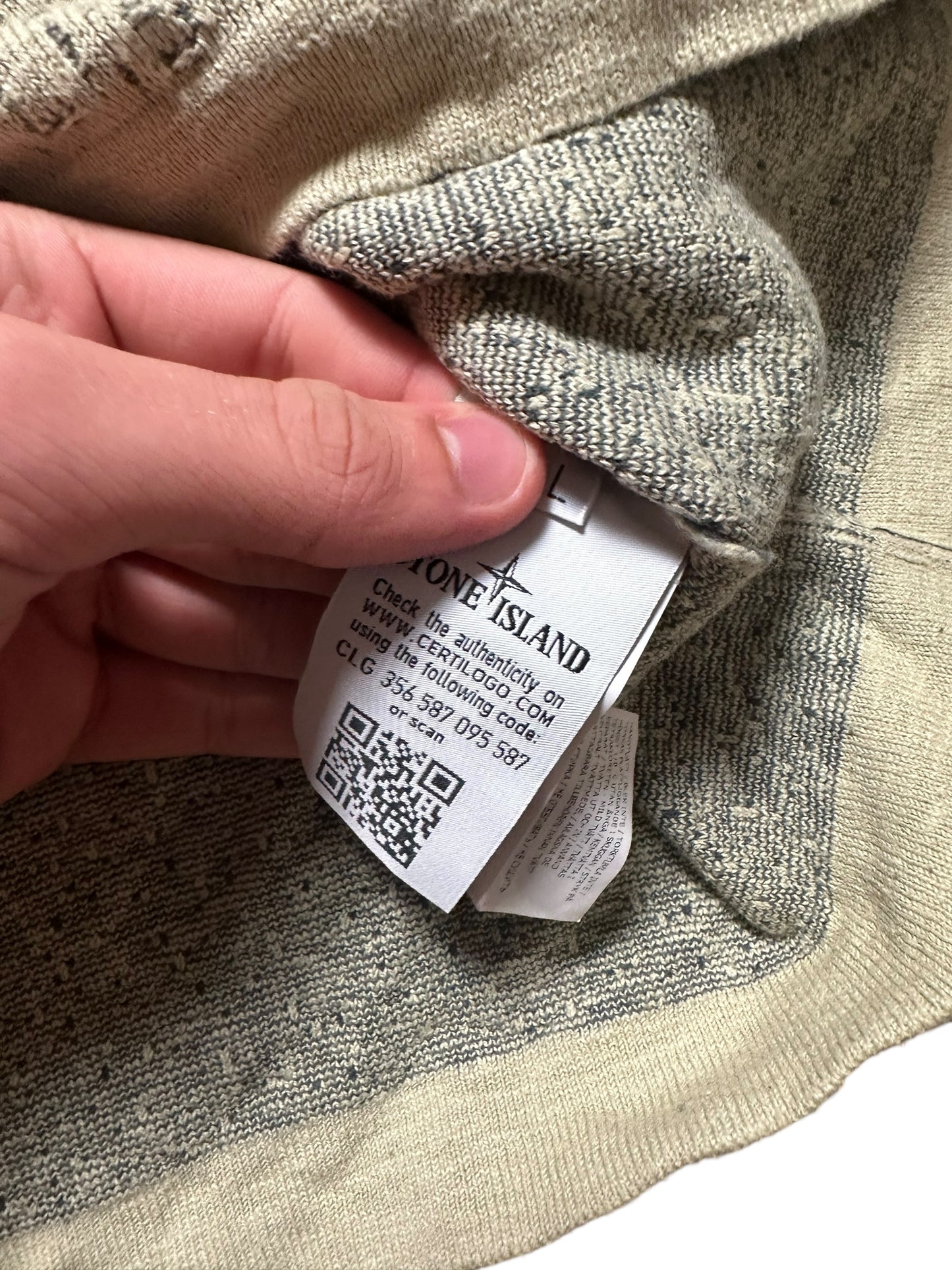 Stone Island Knit Hoodie (L)