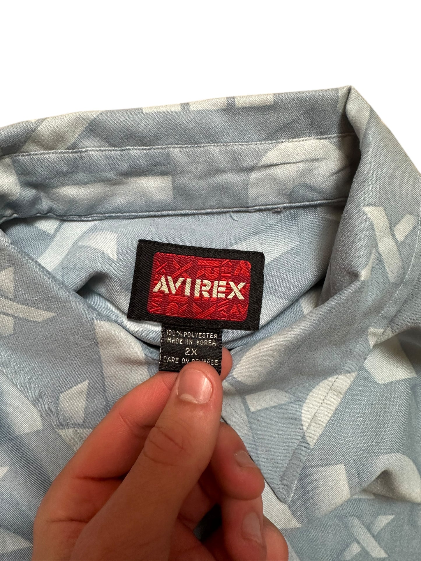 Avirex Monogram Shirt (XXL)