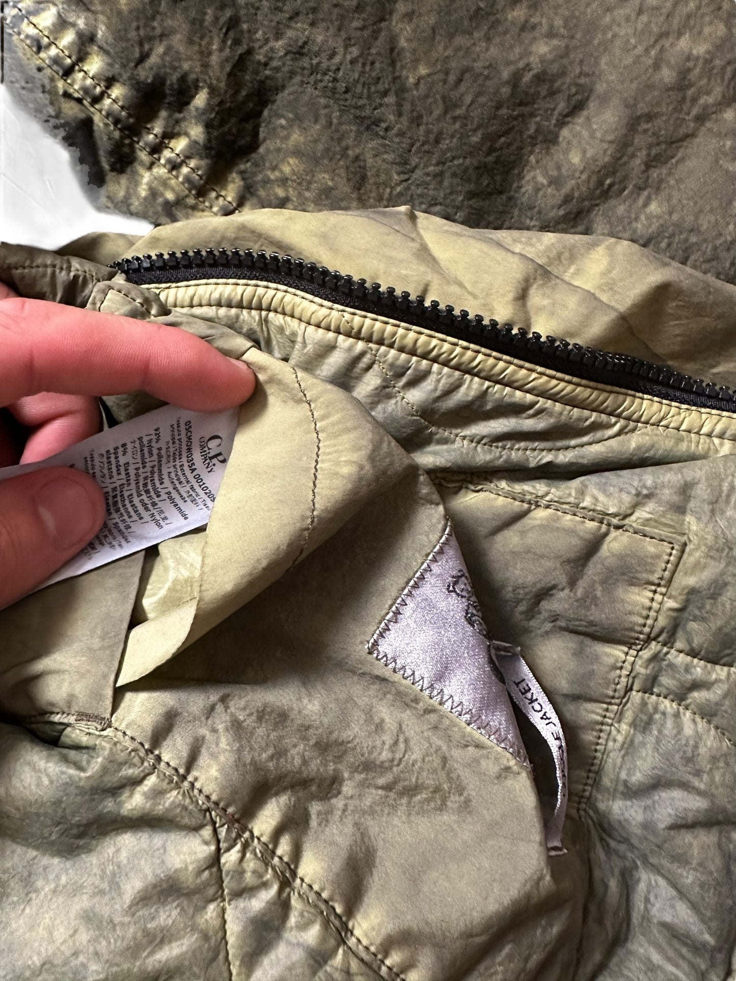 CP Company Nycra Recolour Puffer Jacket (L)