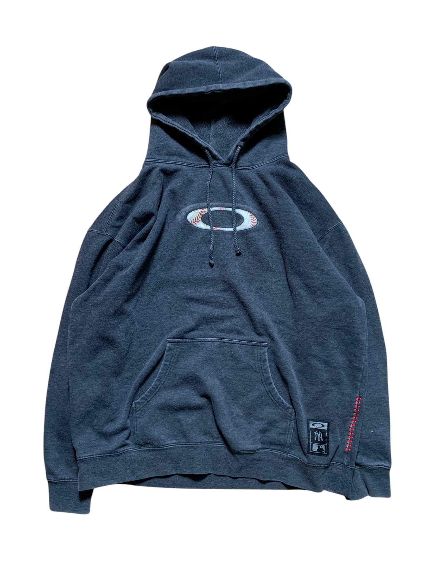 Vintage Oakley x yankees hoodie (XL)