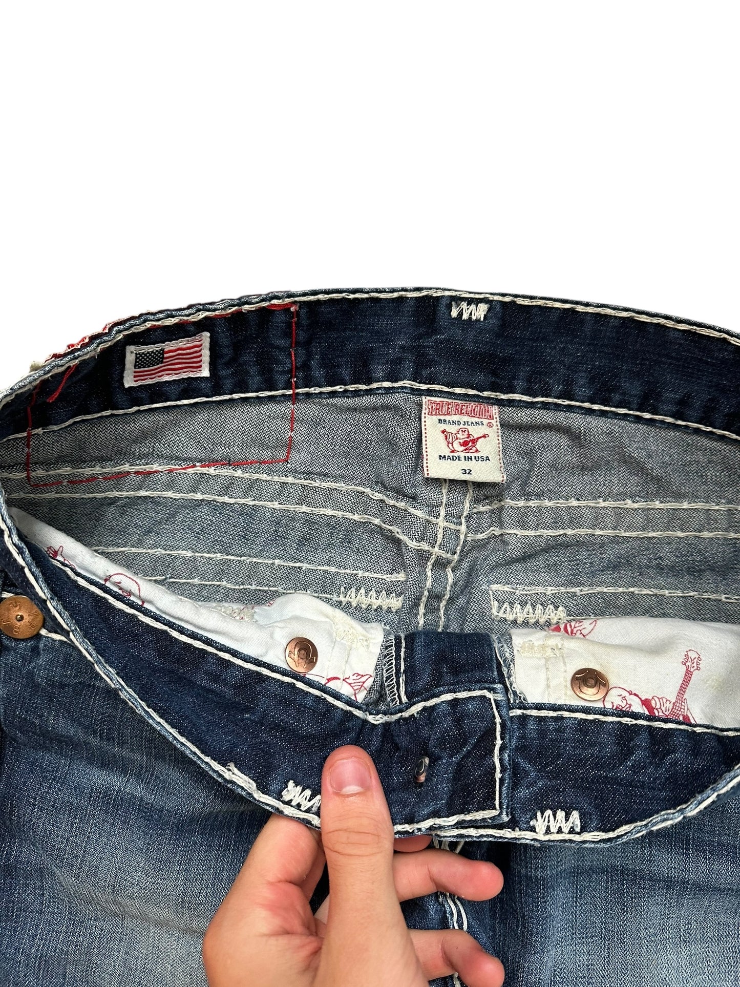 True Religion Big Stitch Jeans (M)