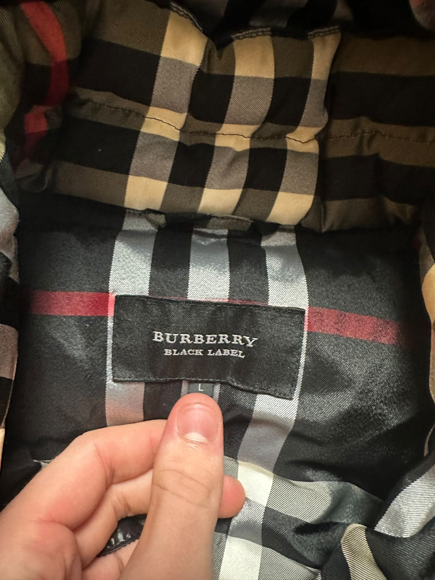 Burberry Fur Puffer Jacket (M)