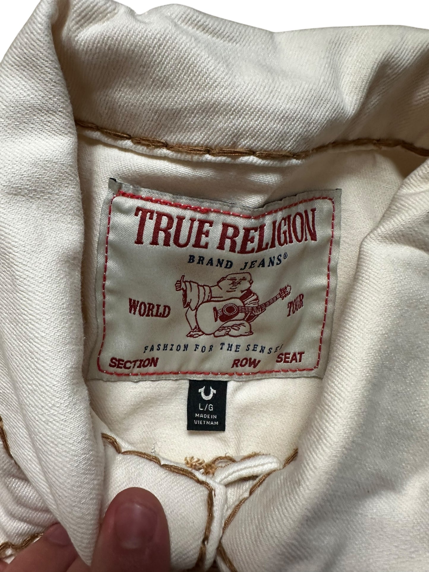 True Religion Big Stitch Jacket (L)