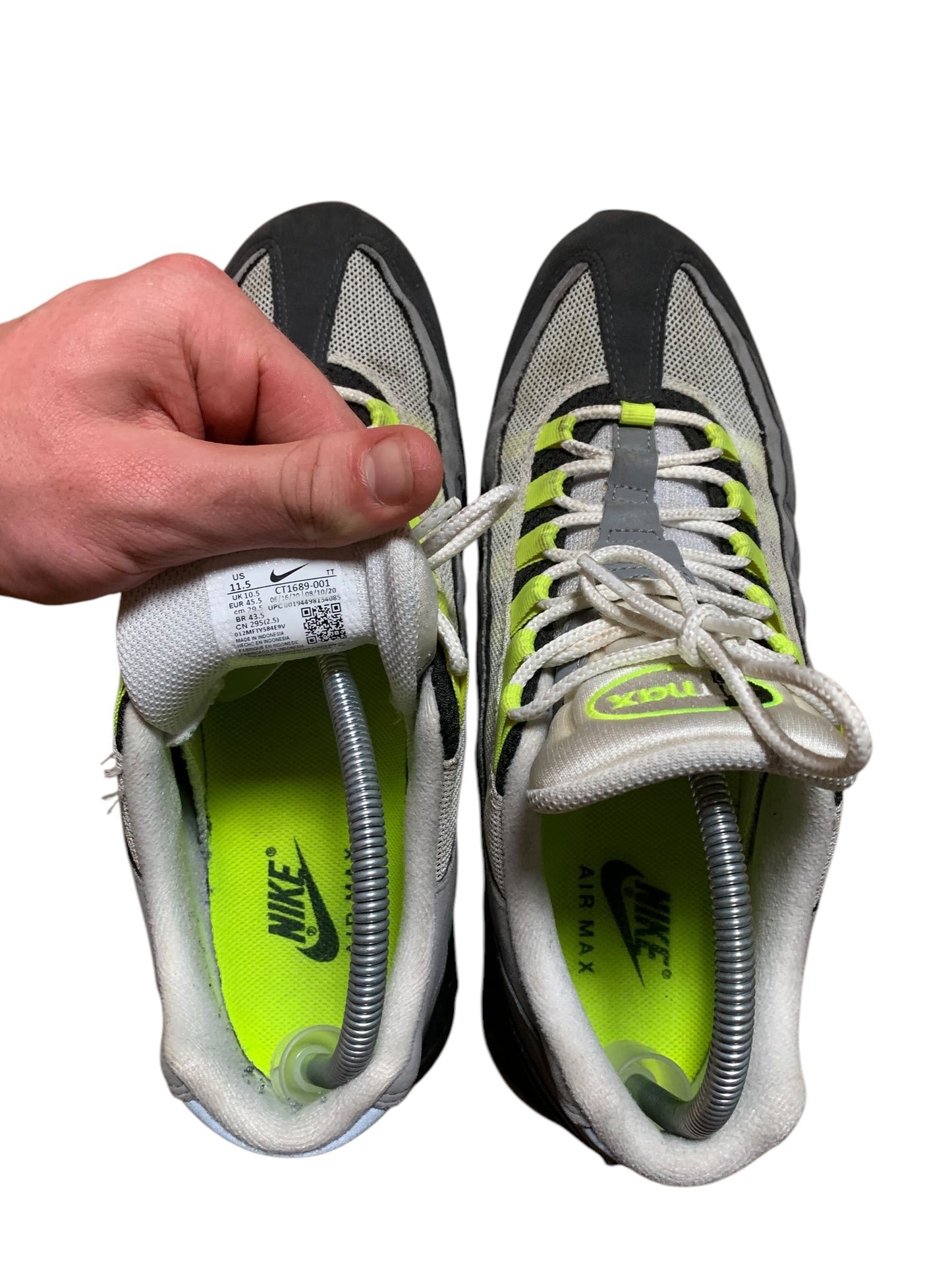 Nike air max 95s og ‘neon’ (10.5)