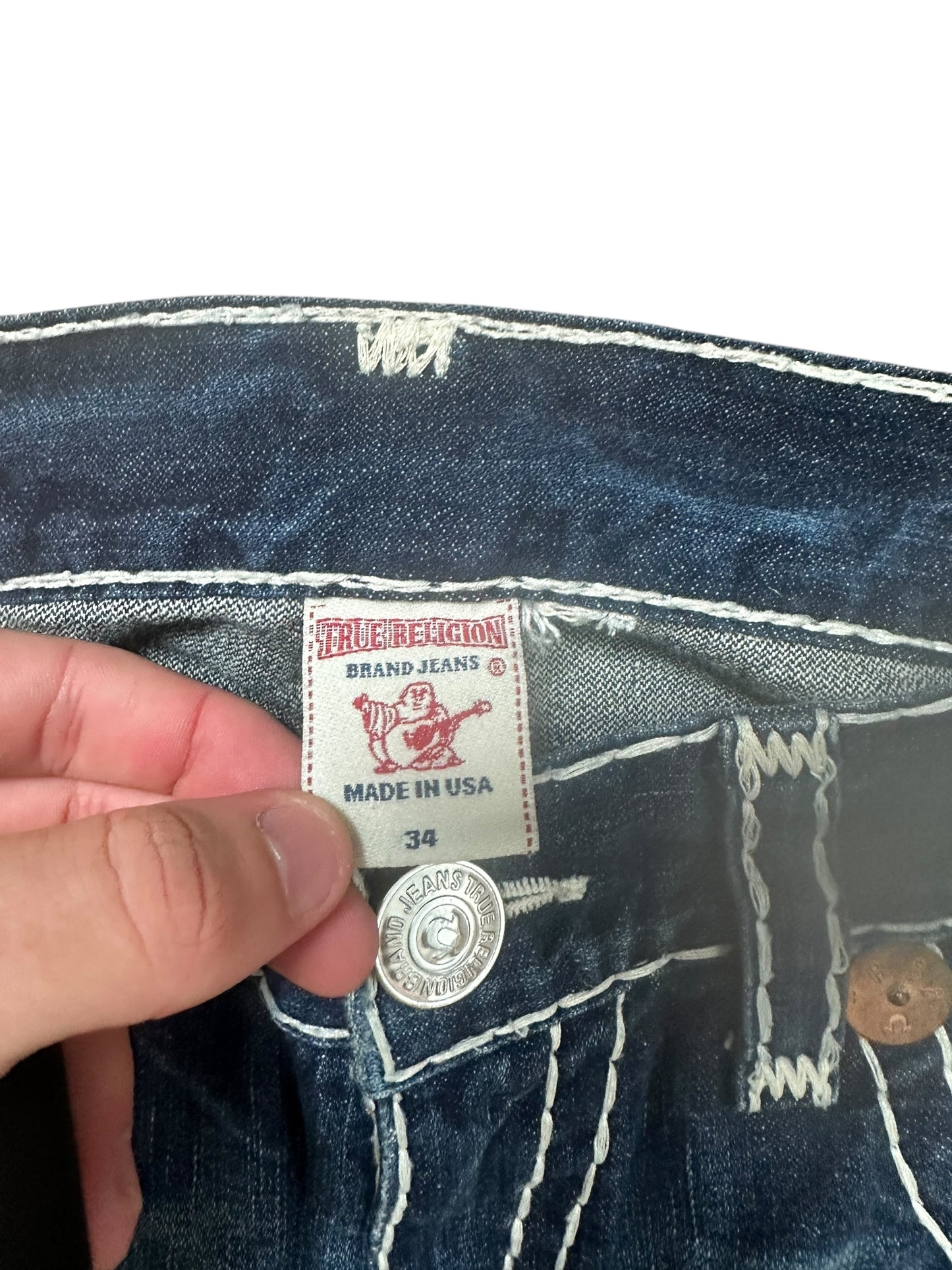 True Religion Big Stitch Jeans (L)