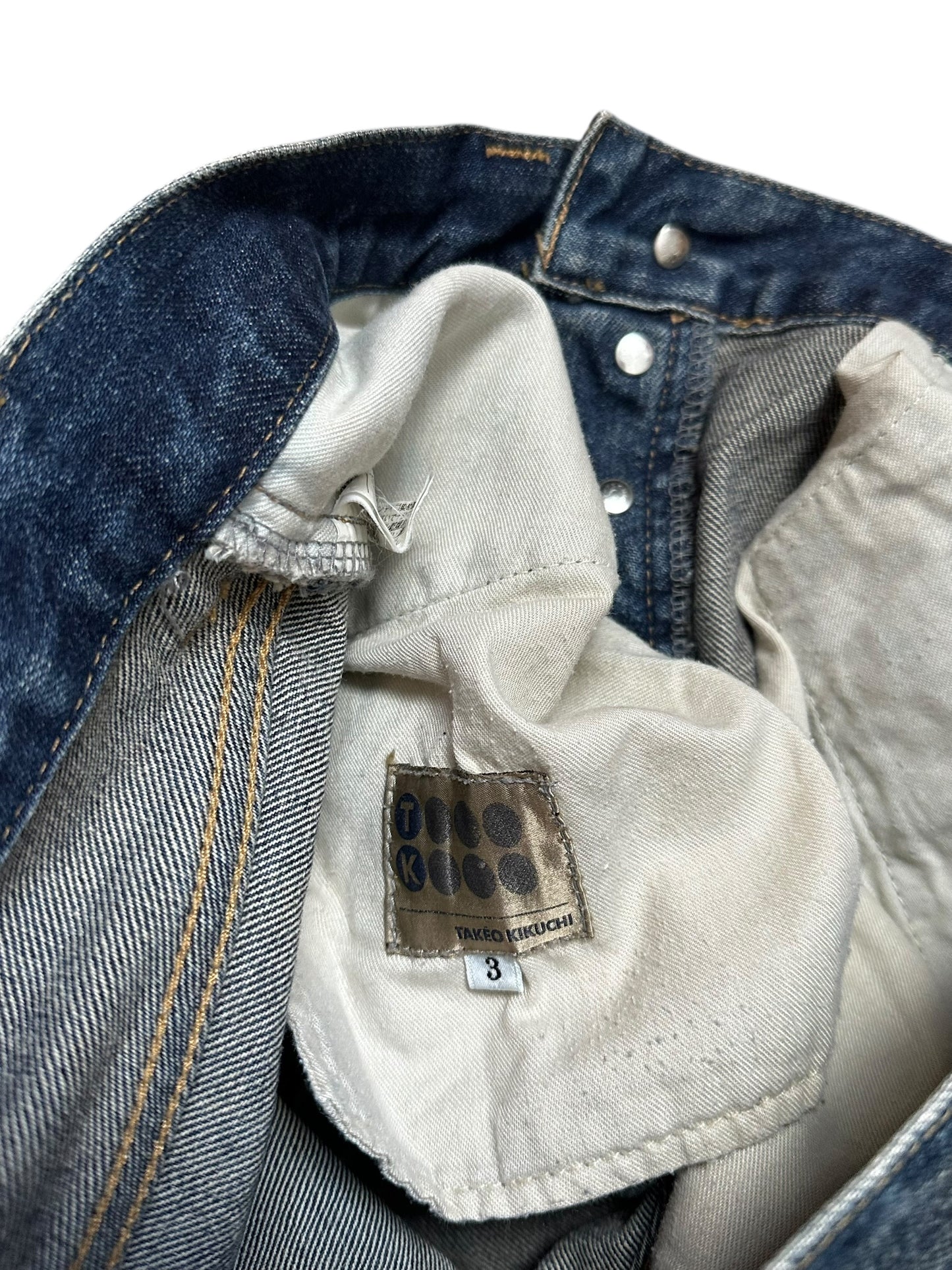 Takeo Kikuchi Paint Splatter Jeans (M)