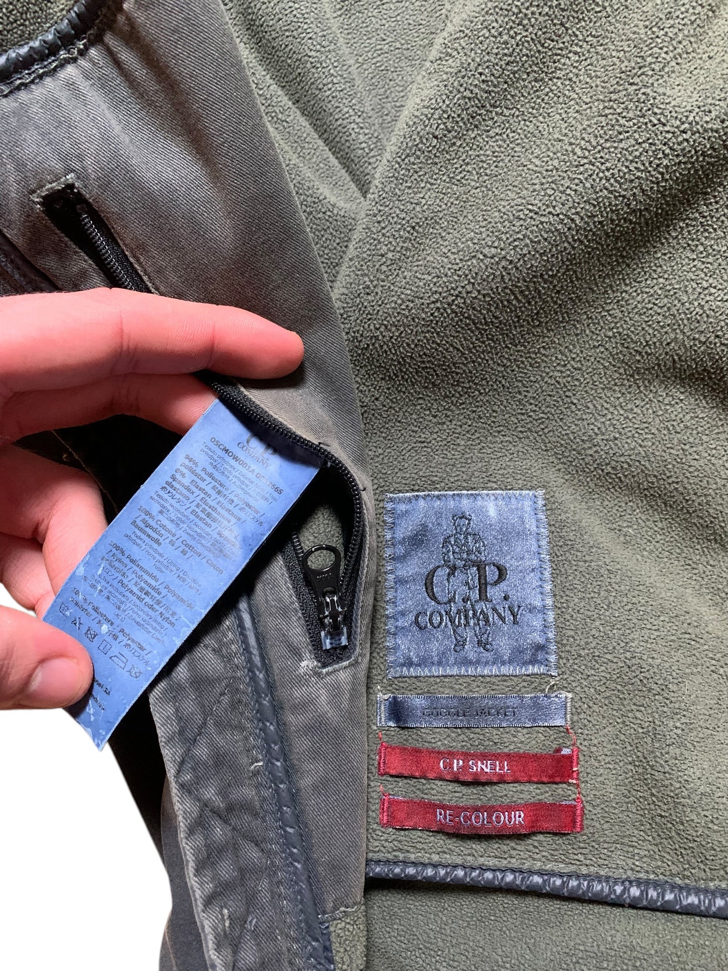 CP Company re-colour soft shell jacket (XL)