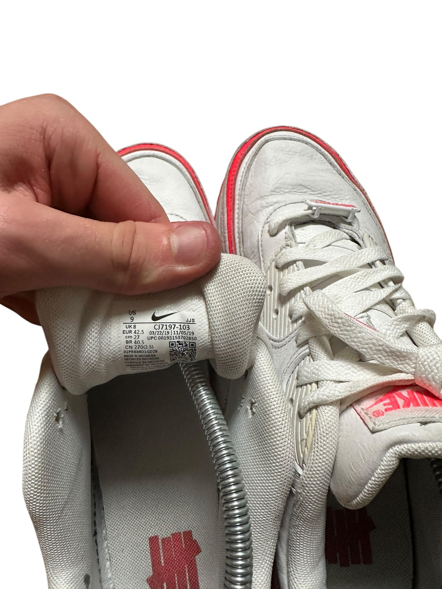 Nike undefeated air max 90s (8)