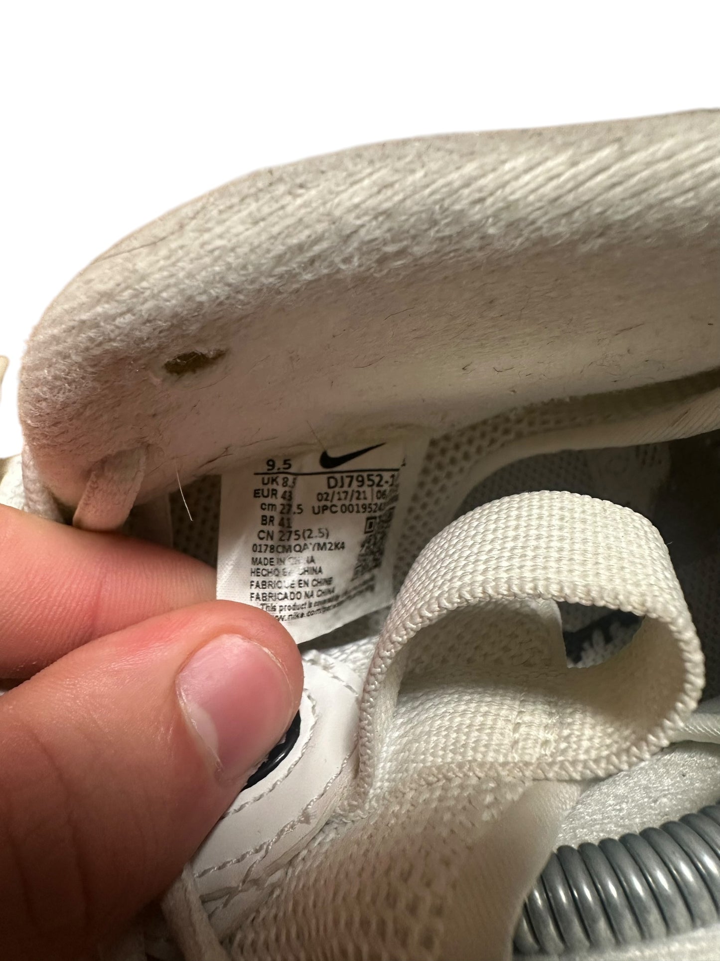 Nike comme des garçons foamposite (8.5)