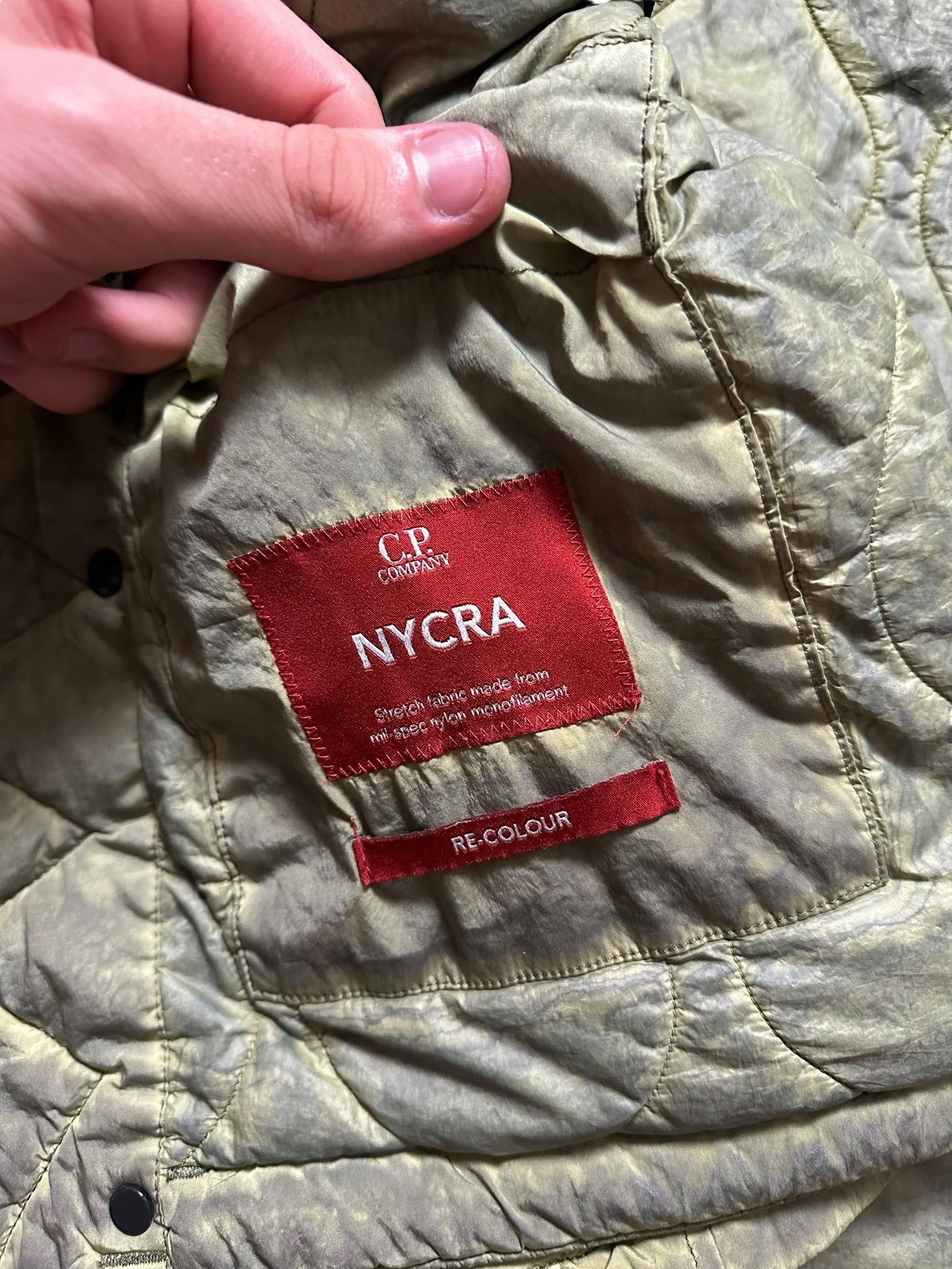 CP Company Nycra Recolour Puffer Jacket (L)