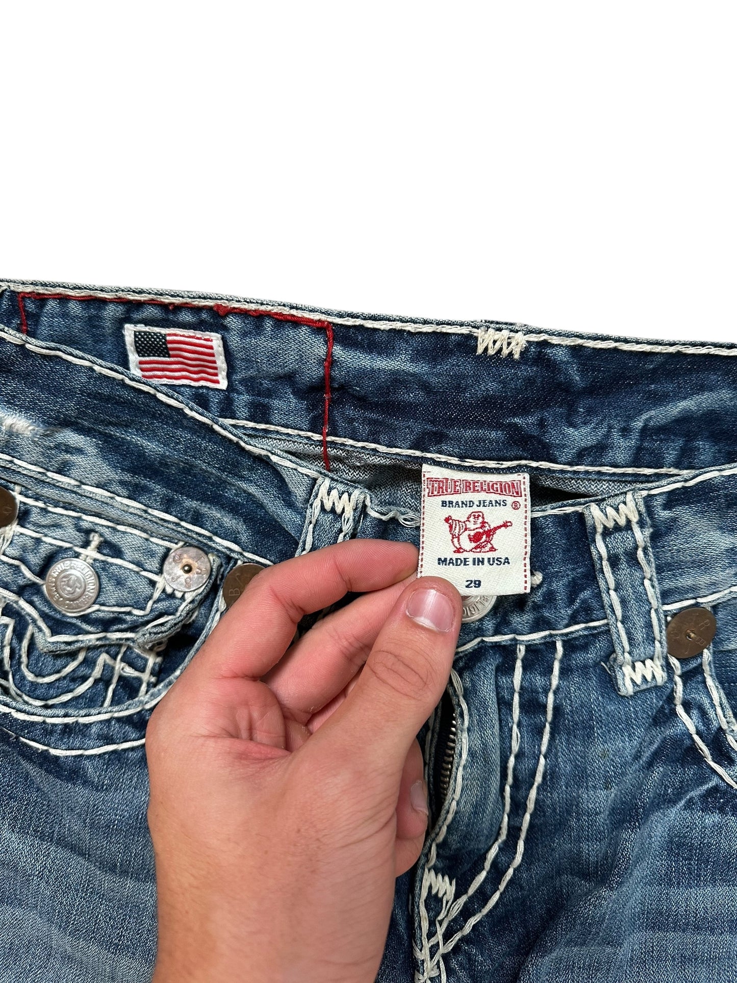 True Religion Big Stitch Jeans (S)