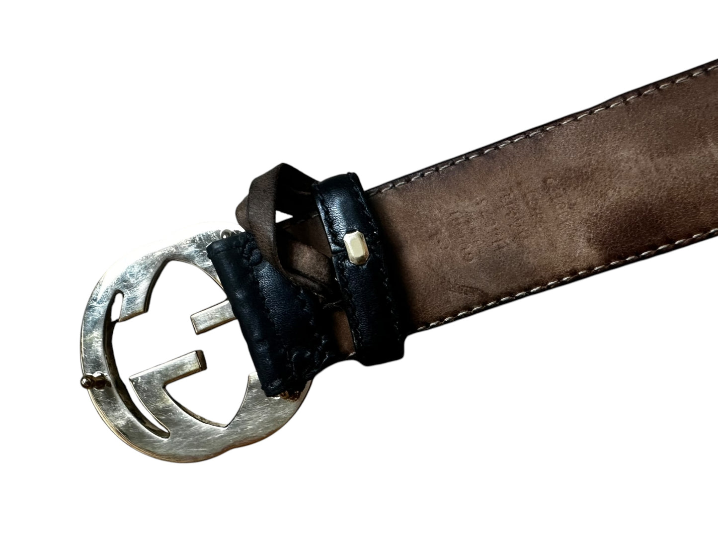Gucci Monogram Belt (OS)