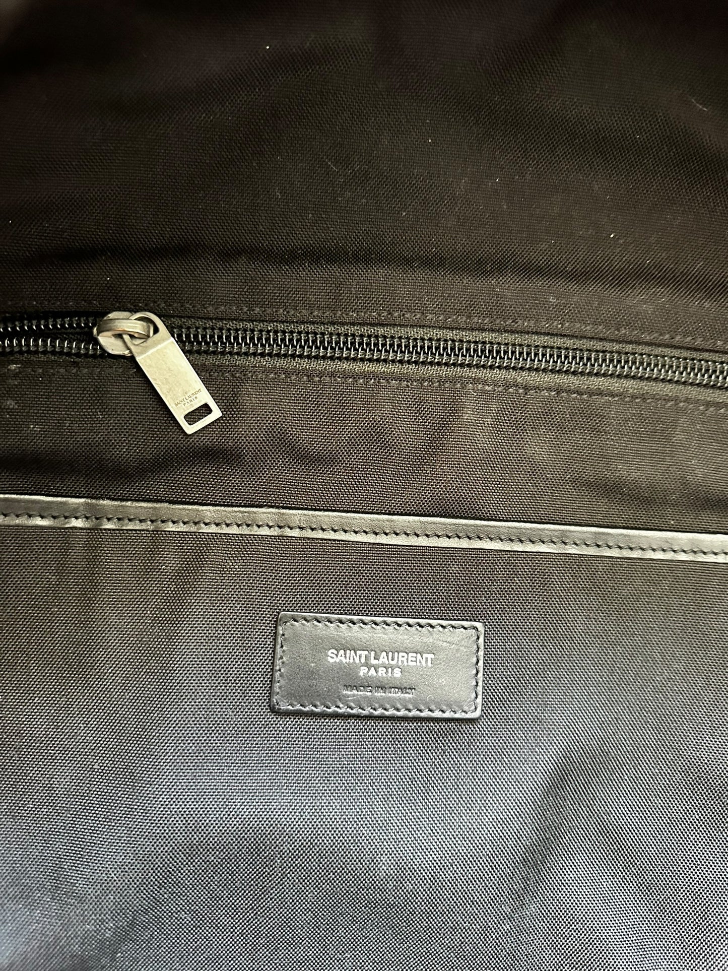 Saint Laurent Paris Palm Trees Backpack (OS)