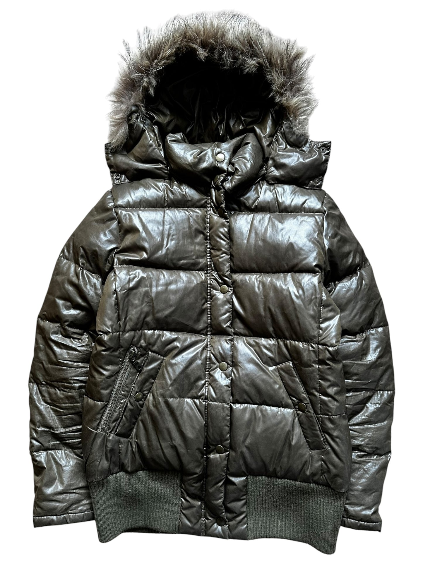 Takeo Kikuchi Fur Puffer (S)