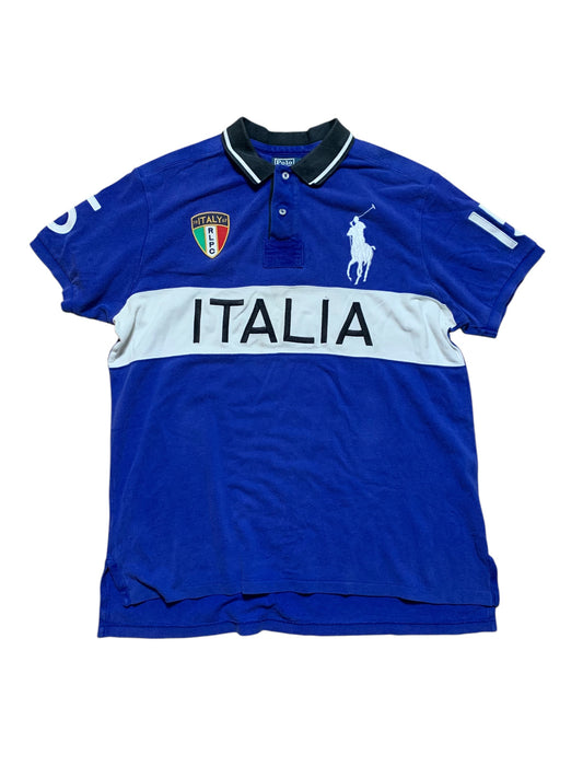Ralph Lauren big pony ‘Italia’ polo (XL)