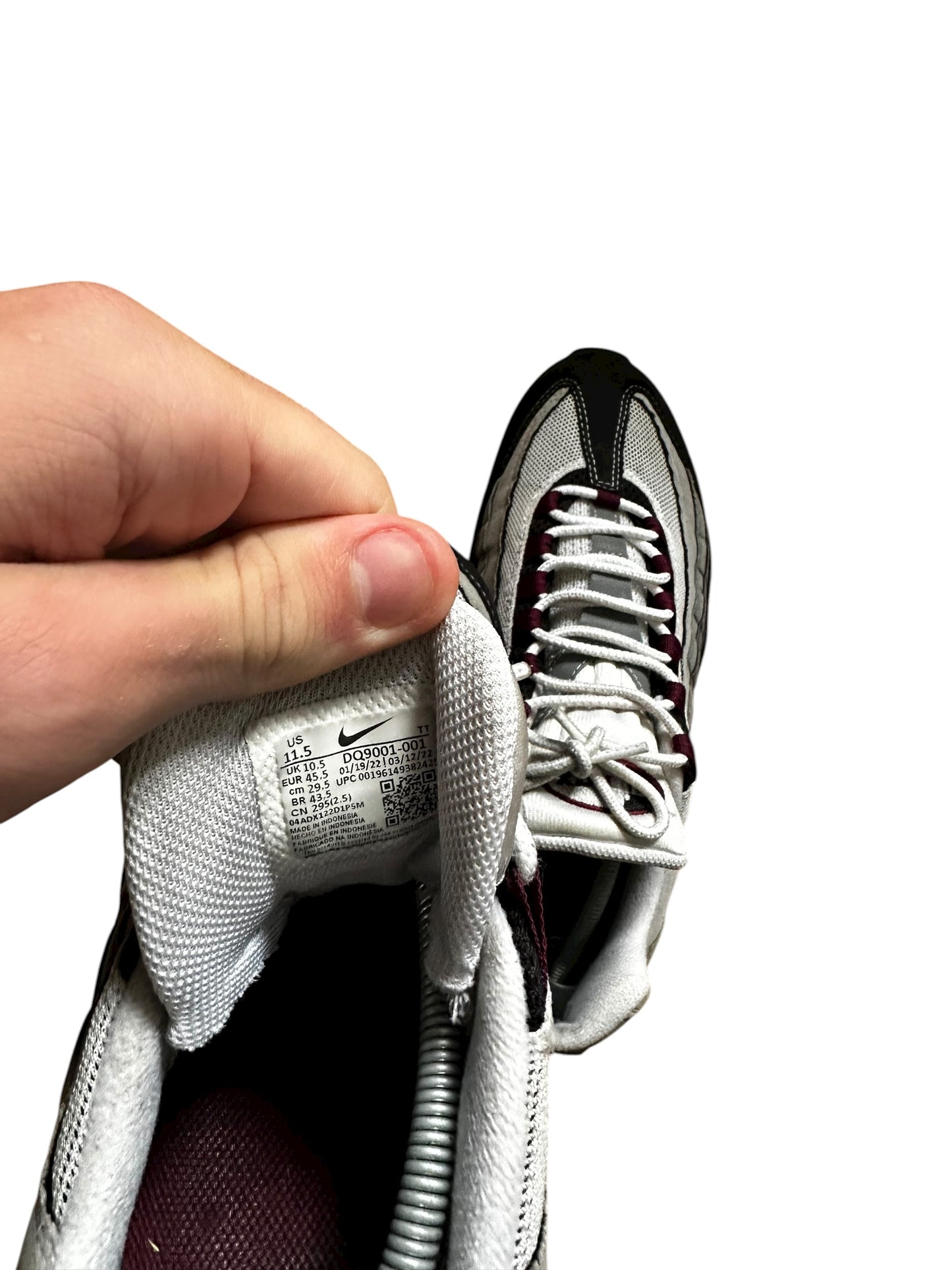 Nike 95s ‘Beetroot’ (10.5)