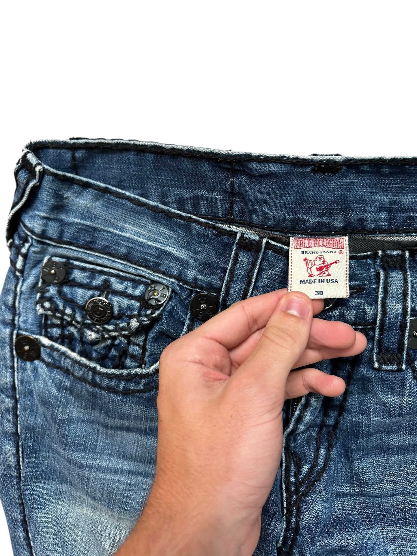 True Religion Big Stitch Jeans (M)