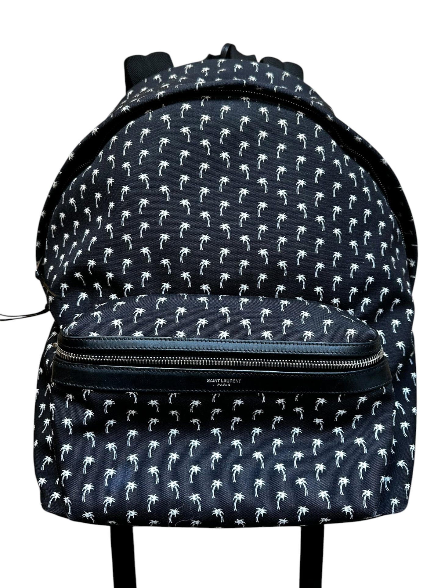 Saint Laurent Paris Palm Trees Backpack (OS)