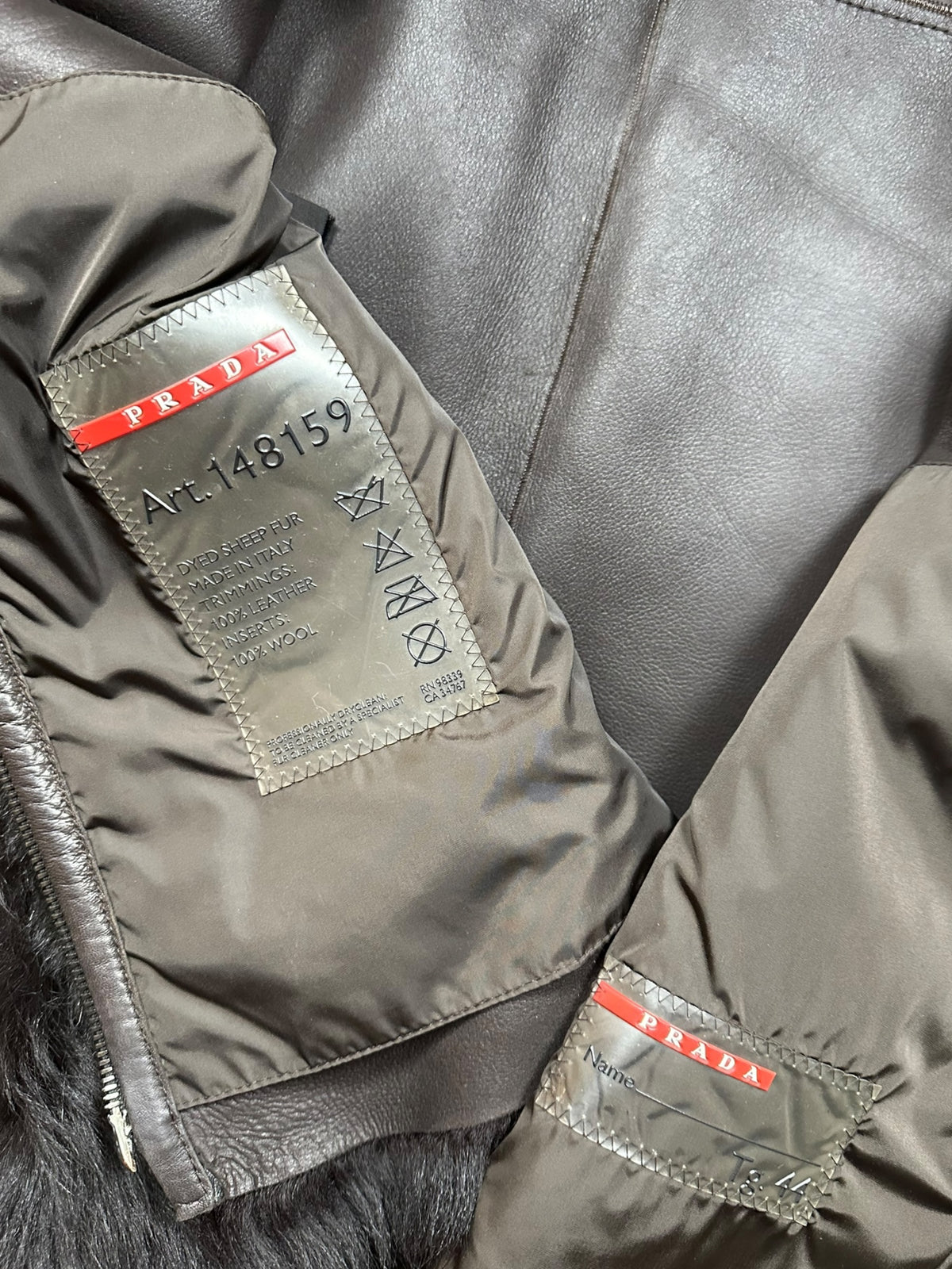Prada Shearling Jacket (M)