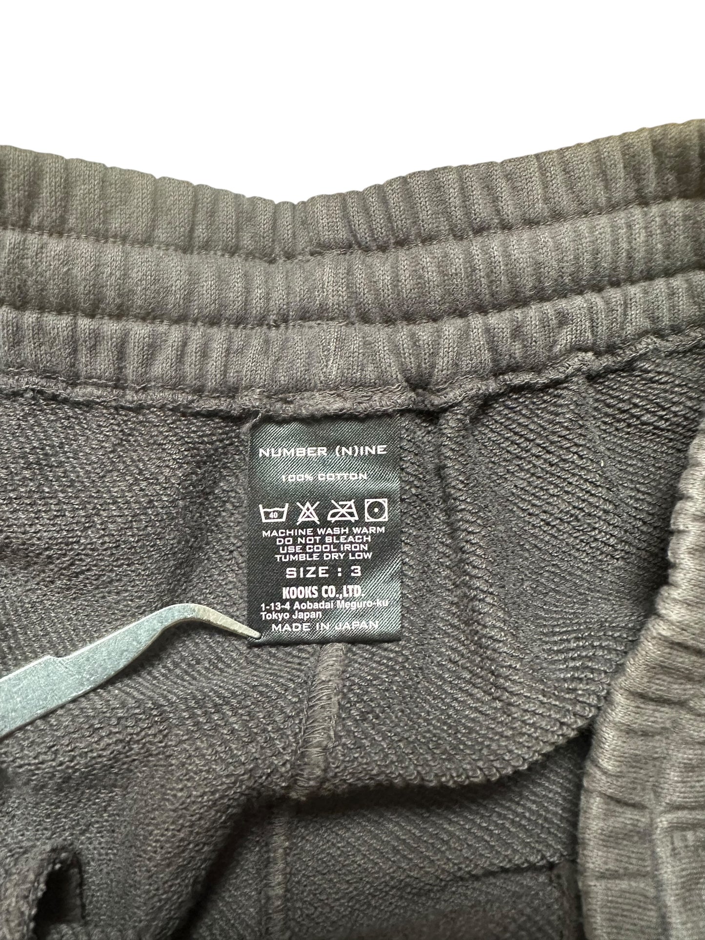 Number (N)ine Shield Sweats (S)