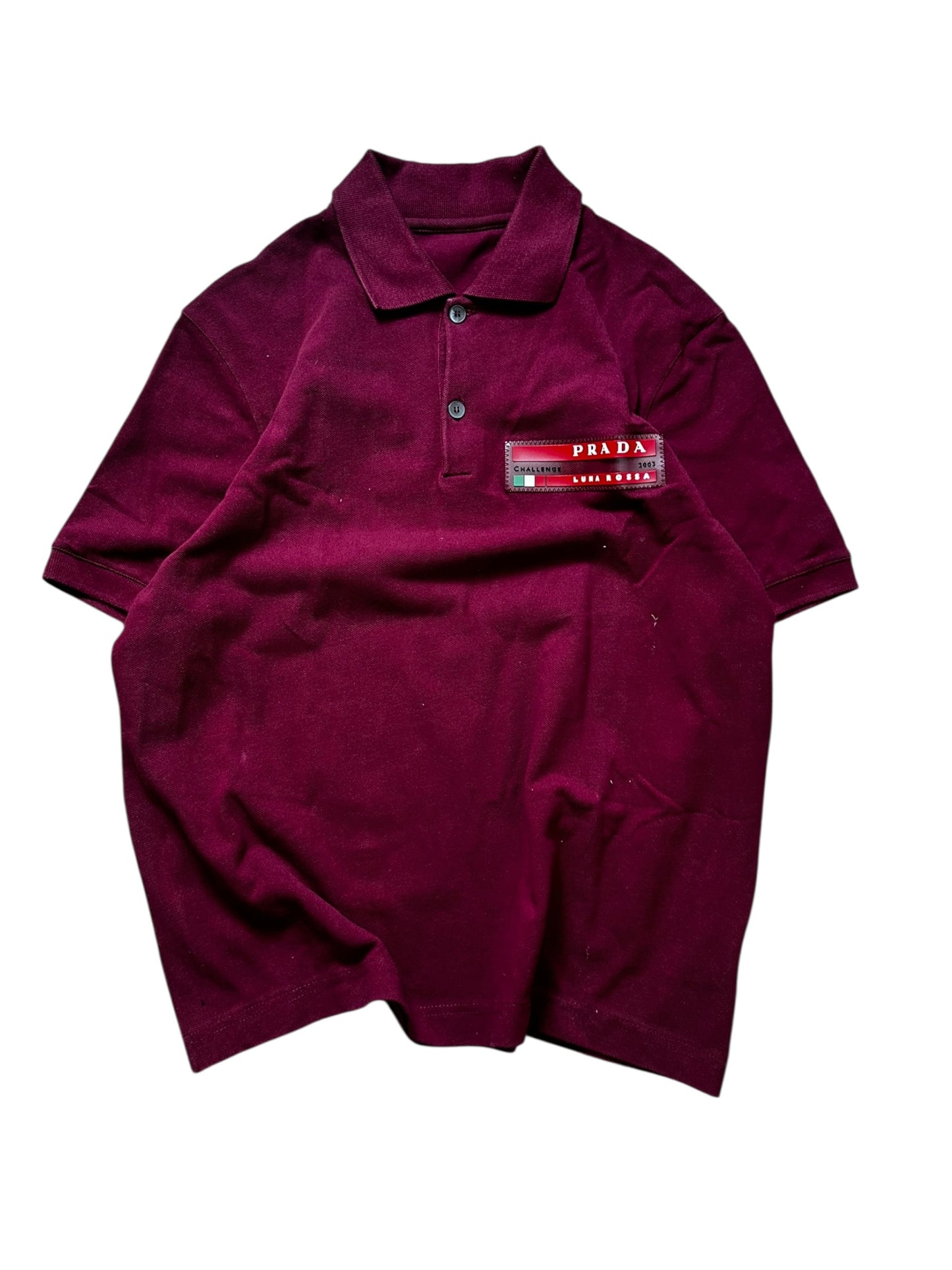 Prada Luna Rossa Polo Shirt (M)