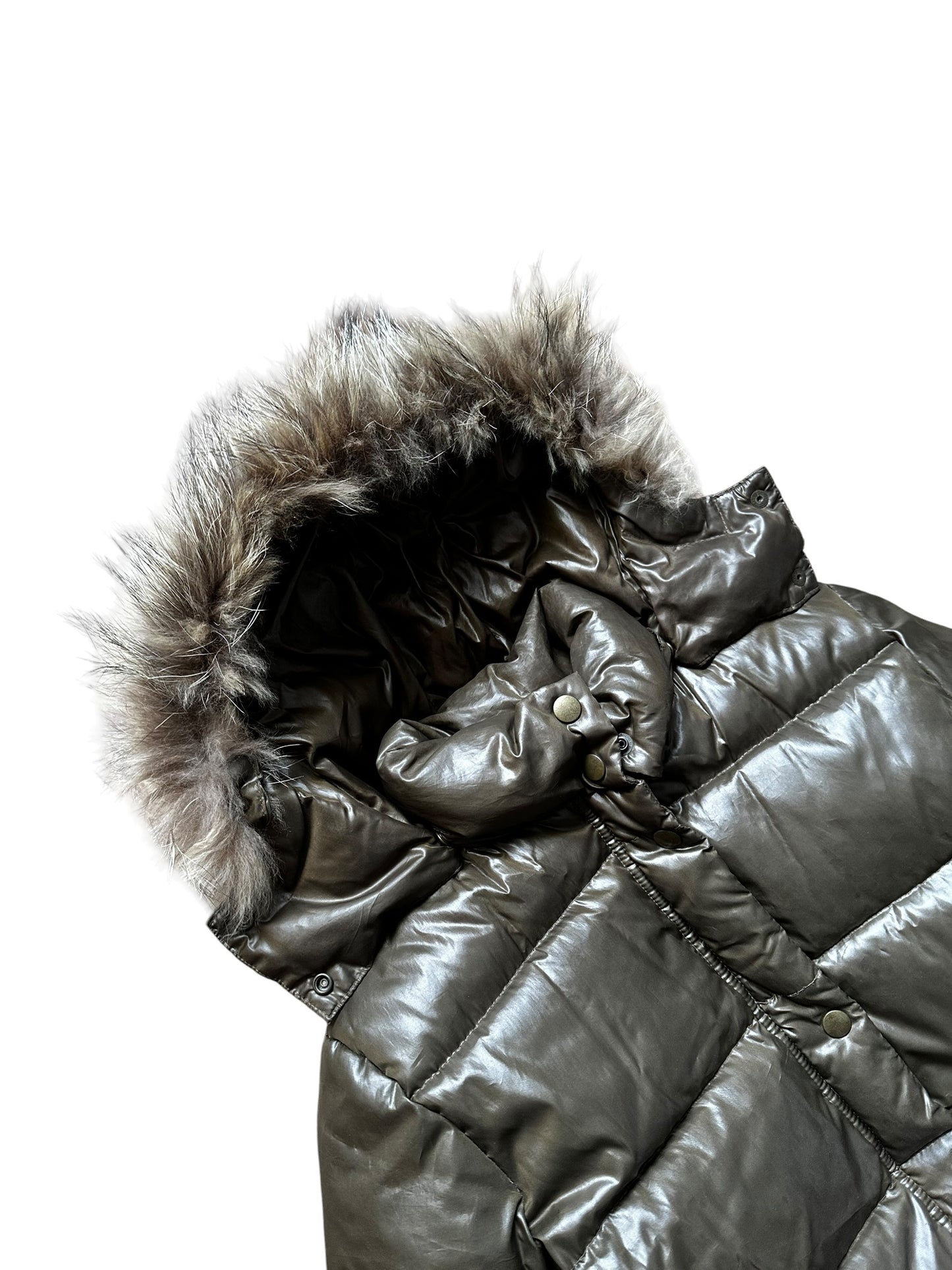 Takeo Kikuchi Fur Puffer (S)