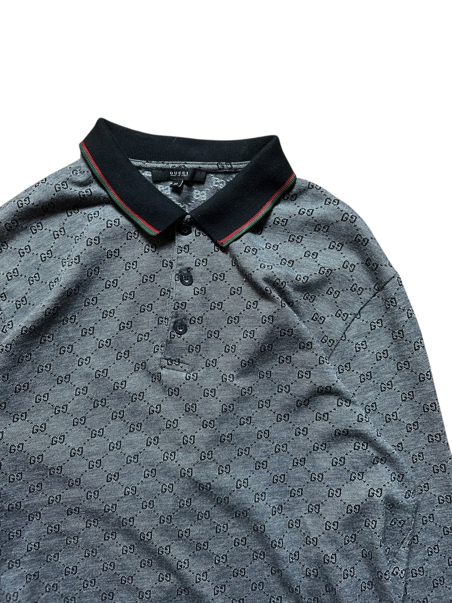 Gucci Monogram Polo Shirt (L)