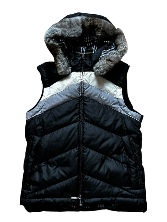 Burberry Fur Gilet (S)