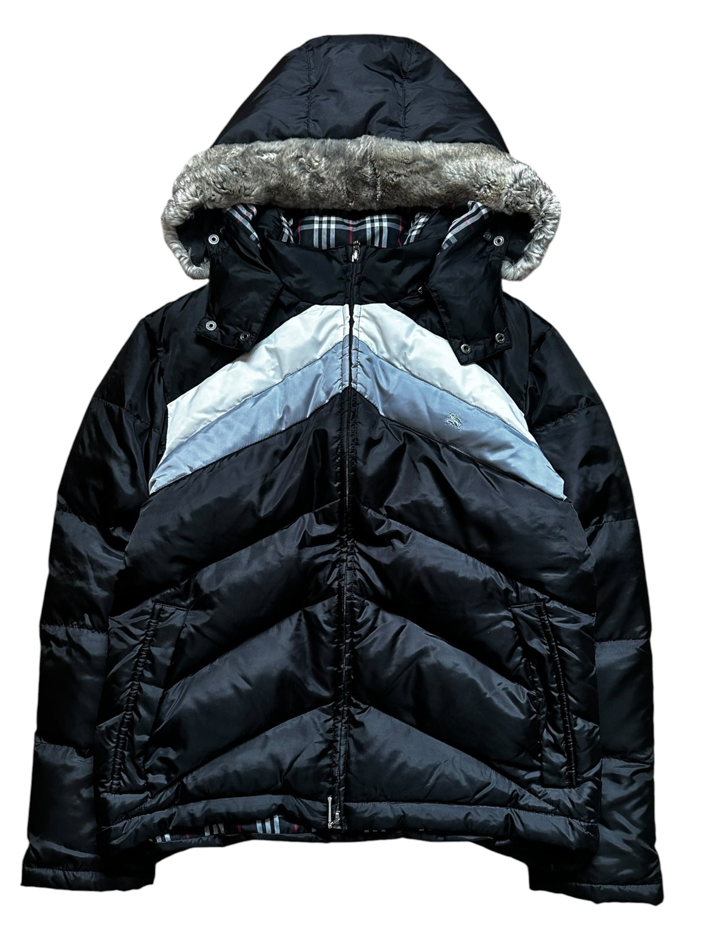 Burberry Fur Jacket (M)