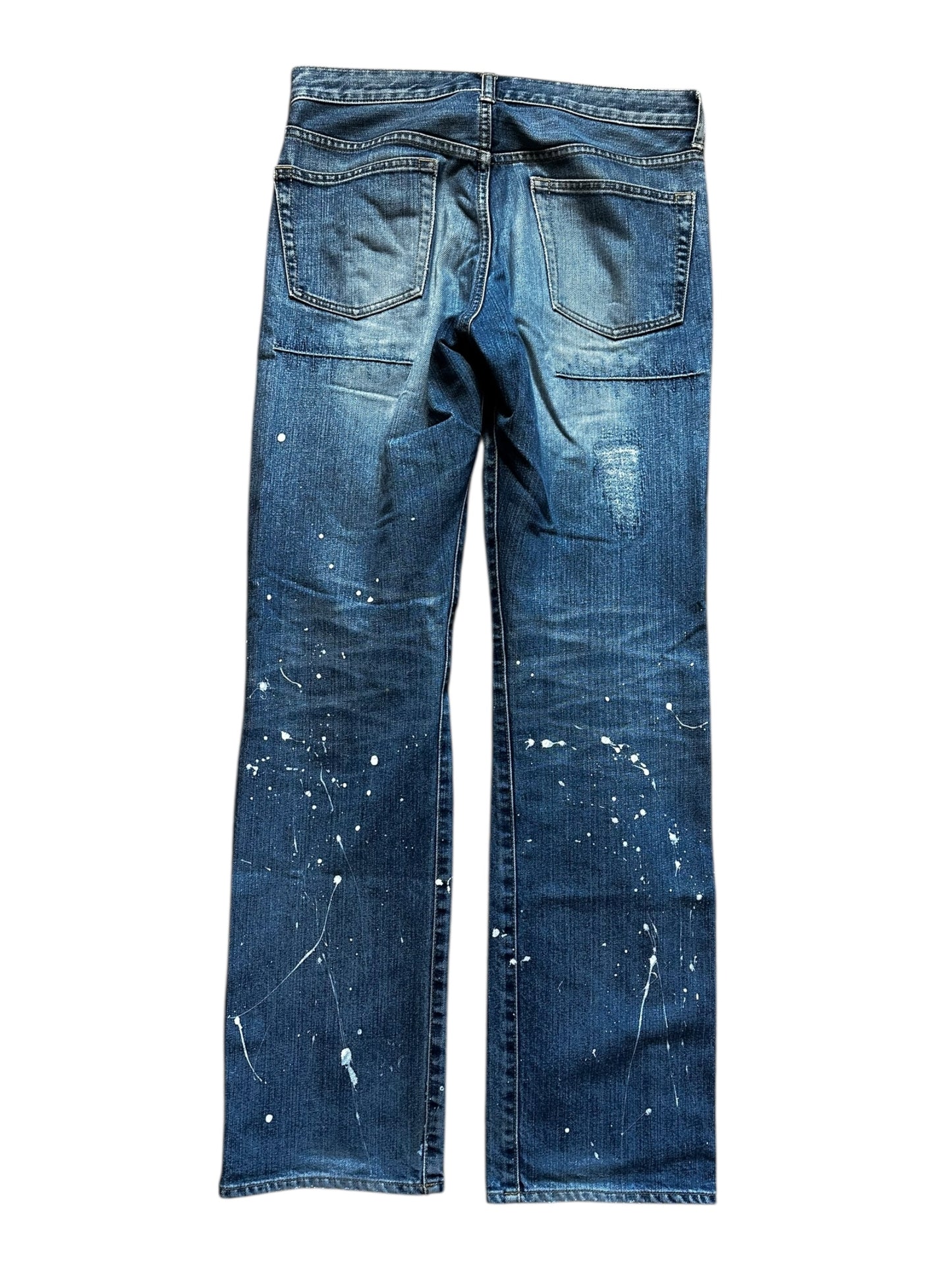 Takeo Kikuchi Paint Splatter Jeans (M)