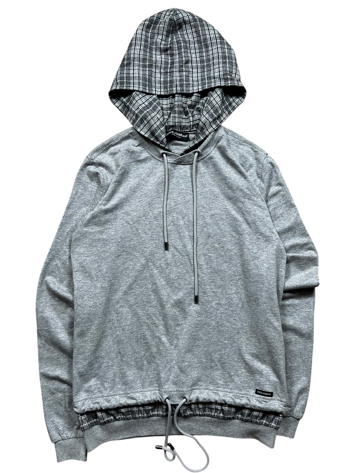 Dolce & Gabbana Plaid Hoodie (M)