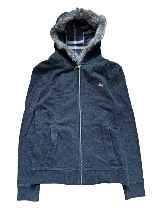 Burberry Fur Hoodie (S)