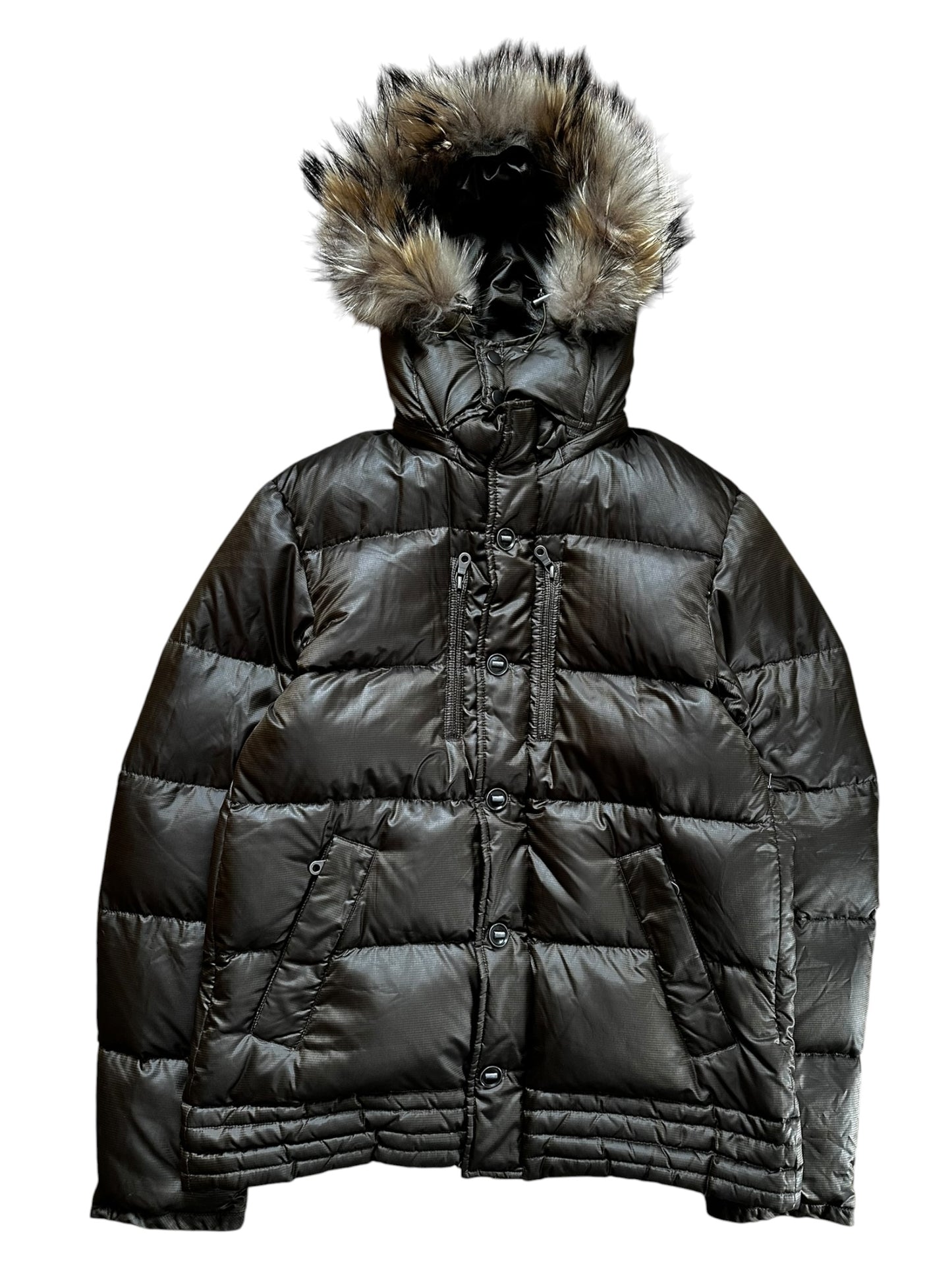 Takeo Kikuchi Fur Puffer (L)