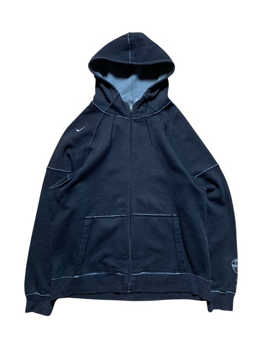 Nike mp3 zip up hoodie (L)