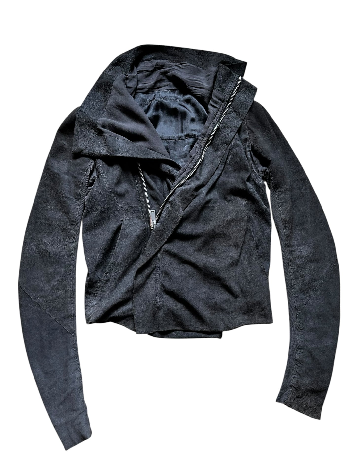 Rick Owens Lambskin Leather Jacket (S)